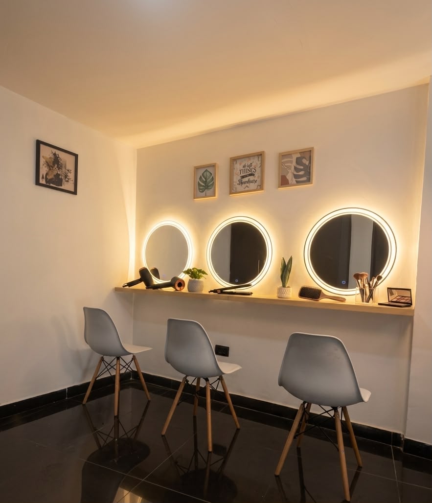 Sala de maquillaje